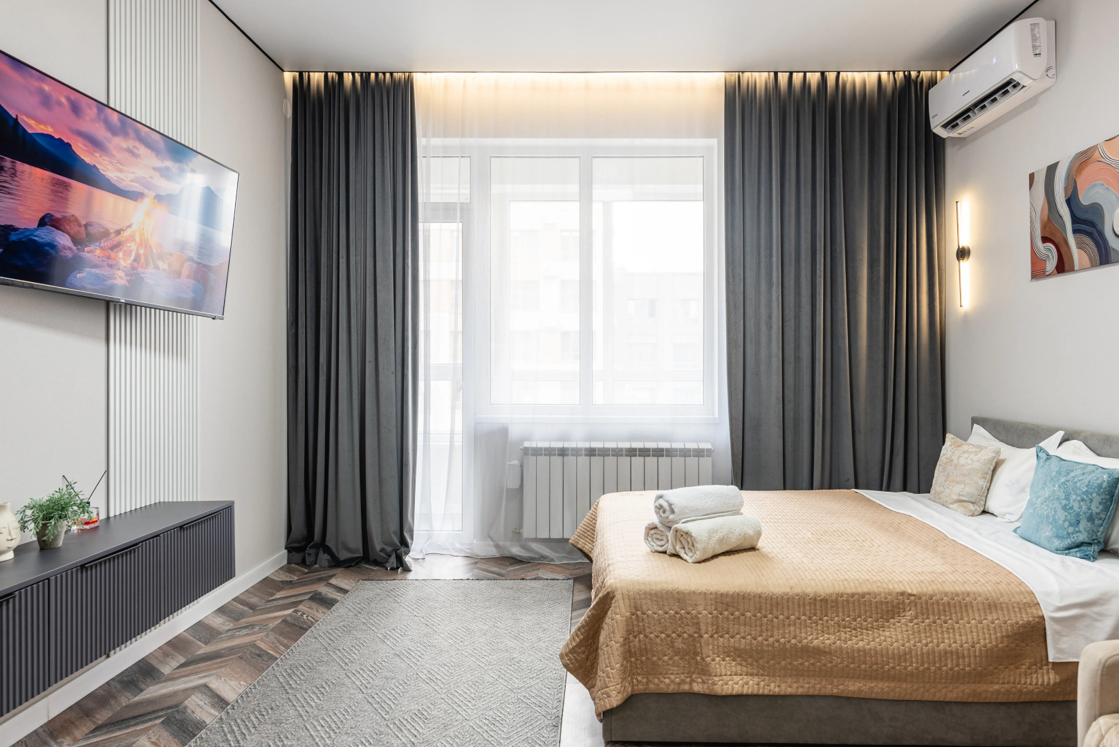 Апартаменты Студия Bounty рядом с ТРЦ Мега Парк (197)