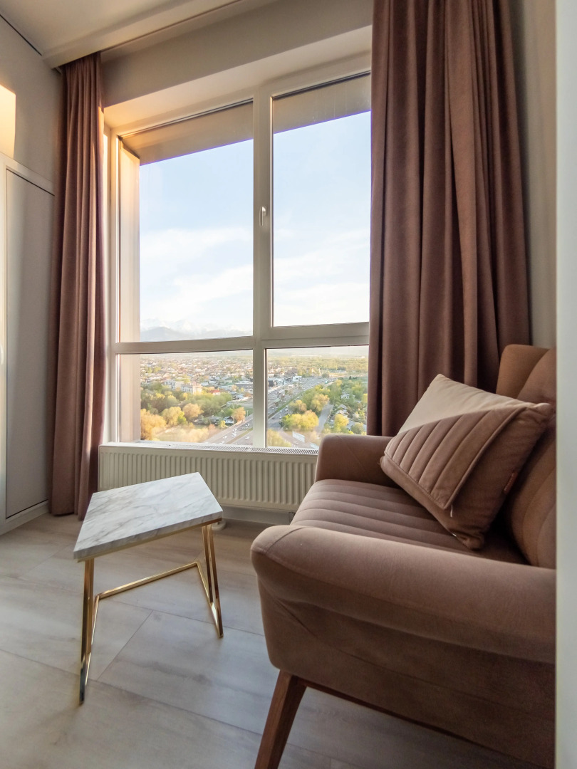 Квартира Евродвушка с потрясающим видом на горы