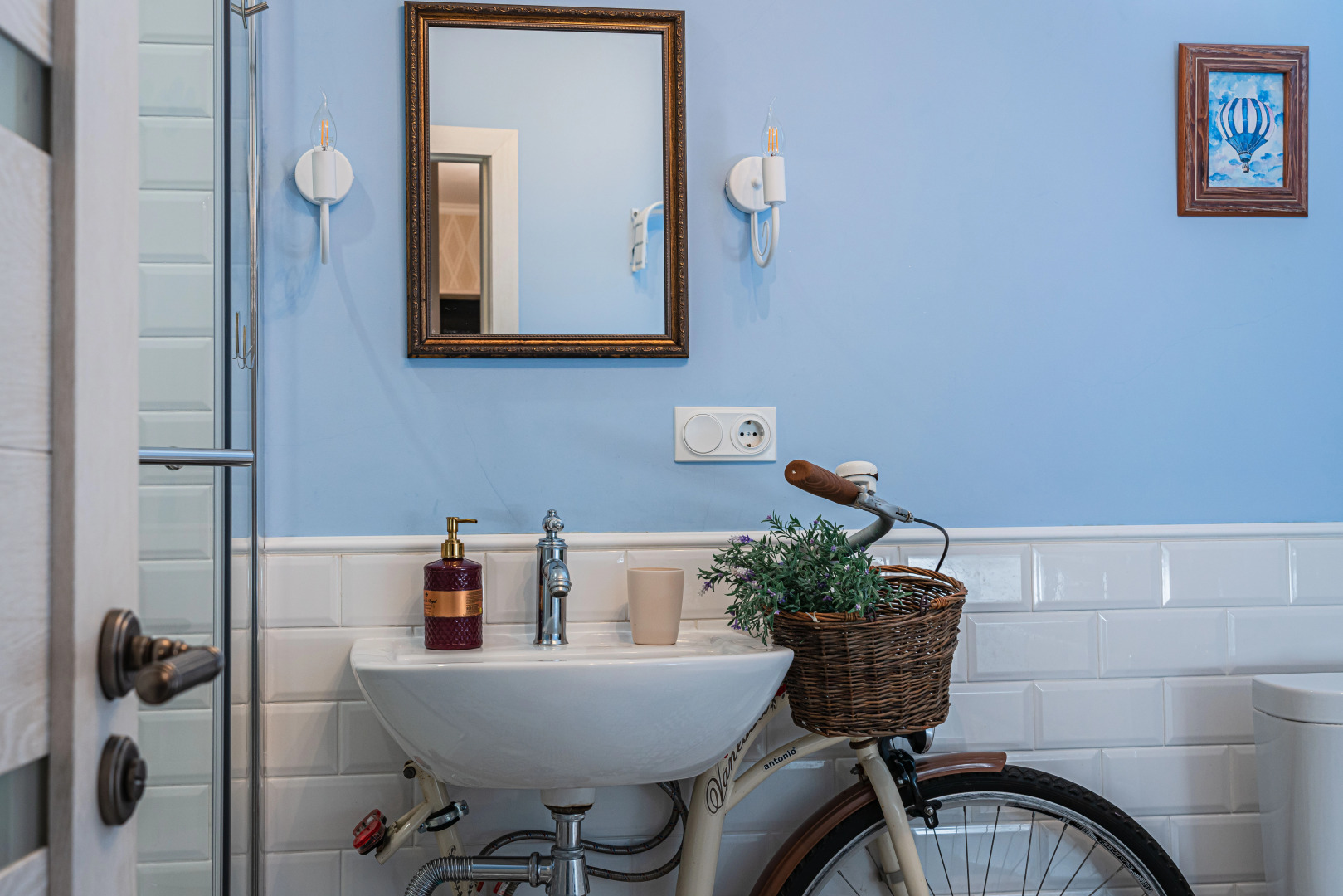 Апартаменты на пешеходной улице с 2-мя спальнями