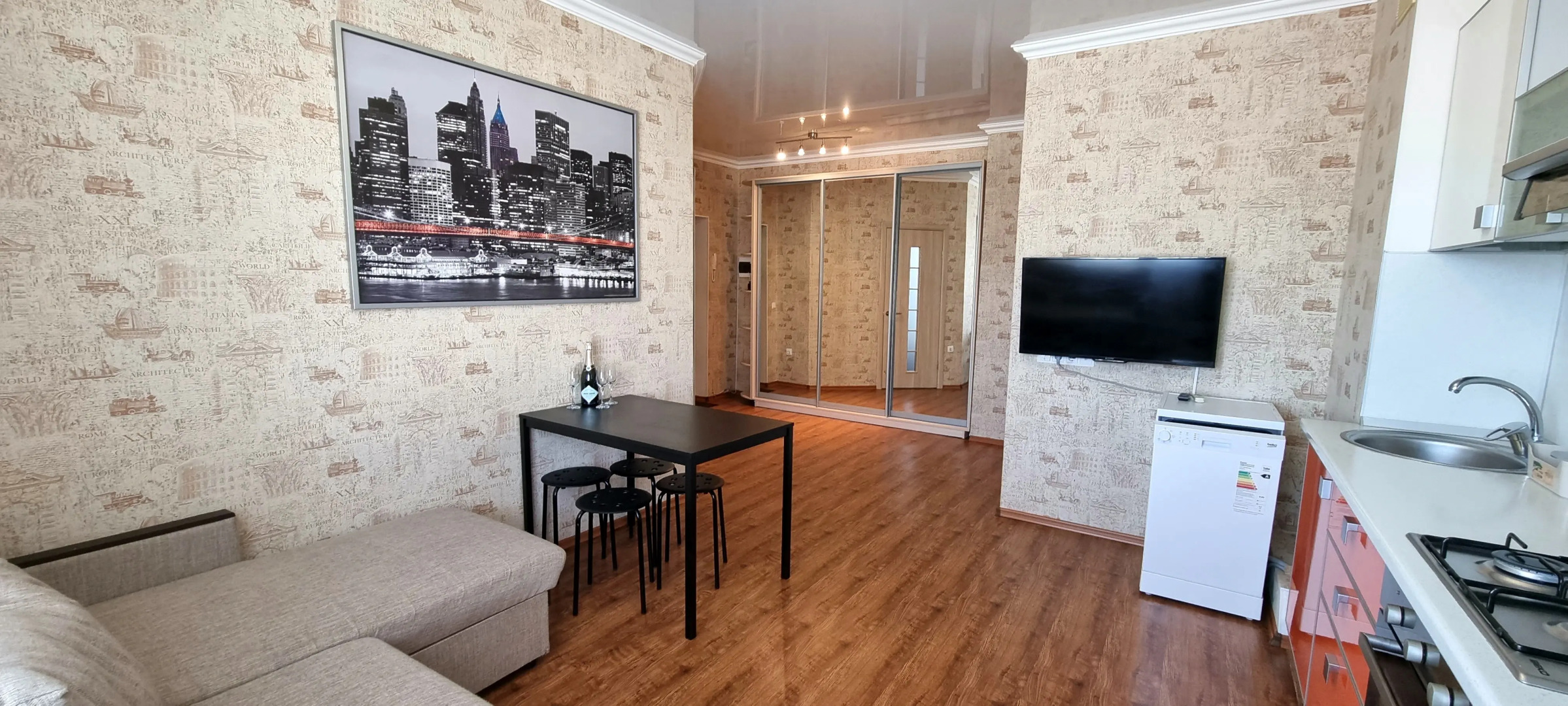 Апартаменты с видом на море рядом пляж Алексино