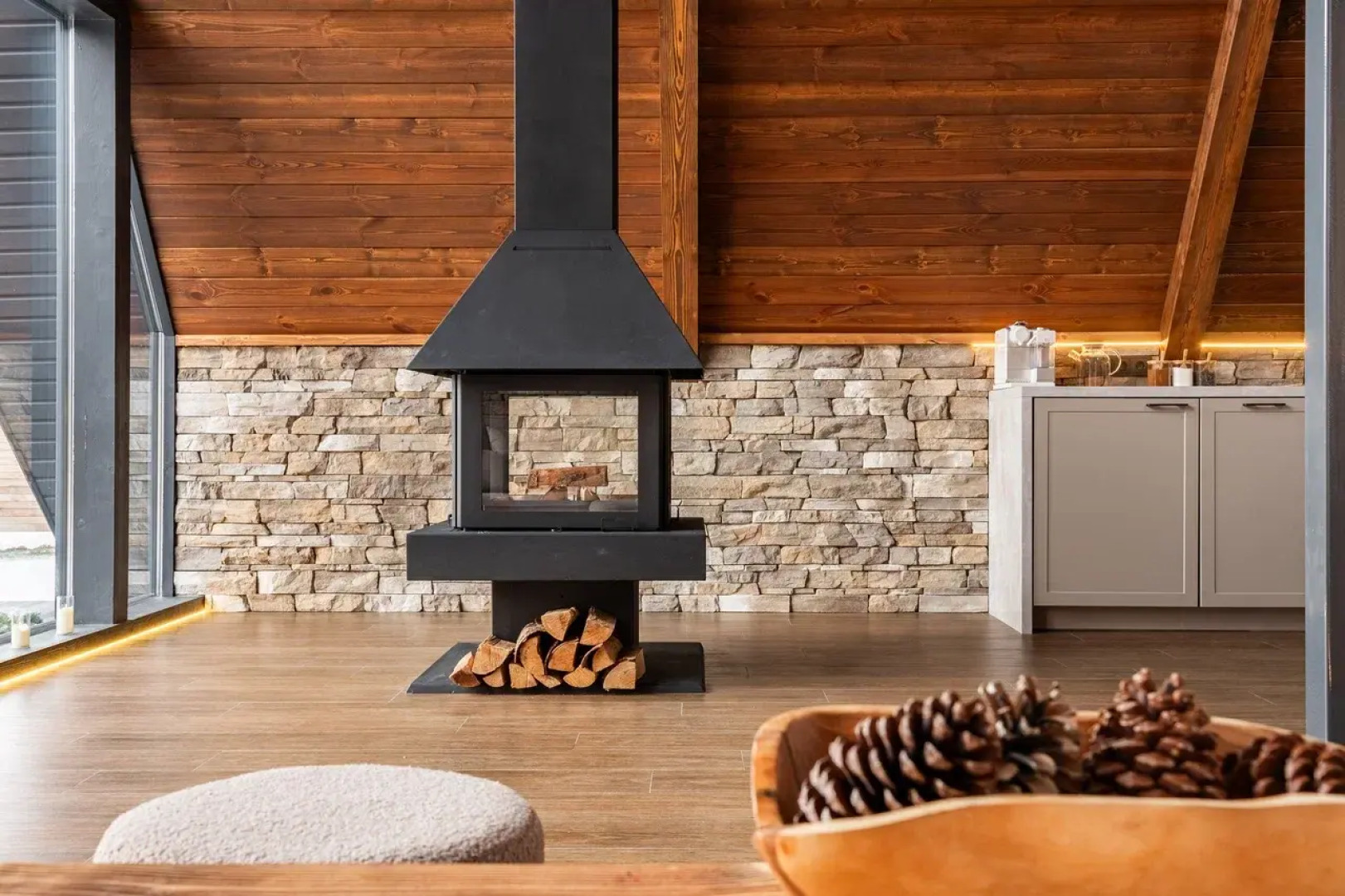 Частный Дом A-frame Дом Ели Тут