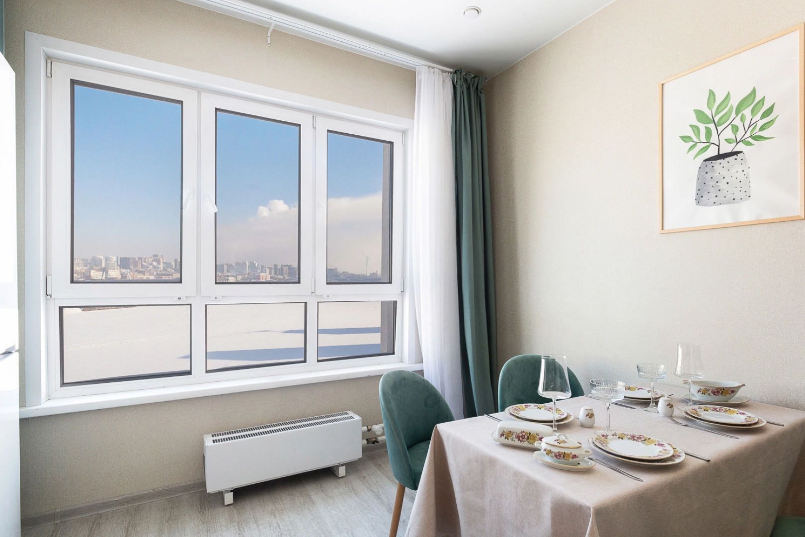 Квартира SleepNSK Просторная двухкомнатная около Аквапарка