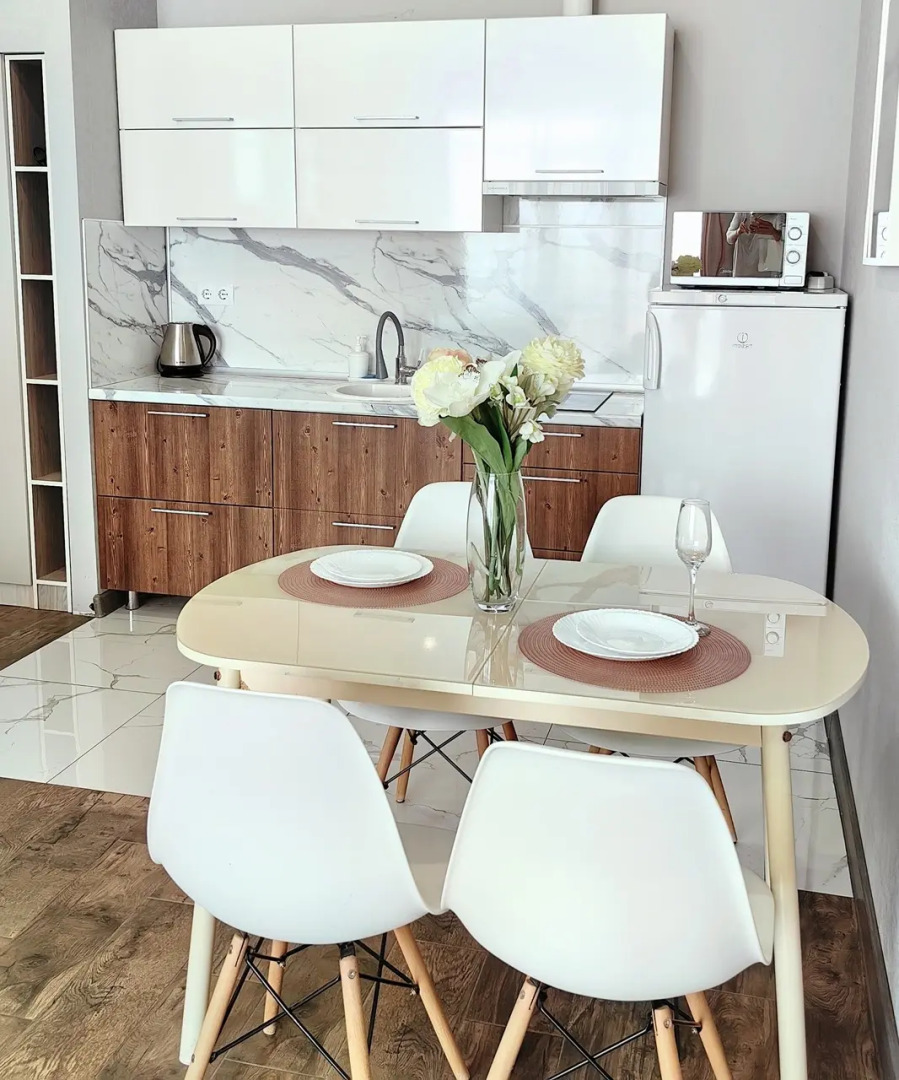 Апартаменты 35 м² на первой линии моря