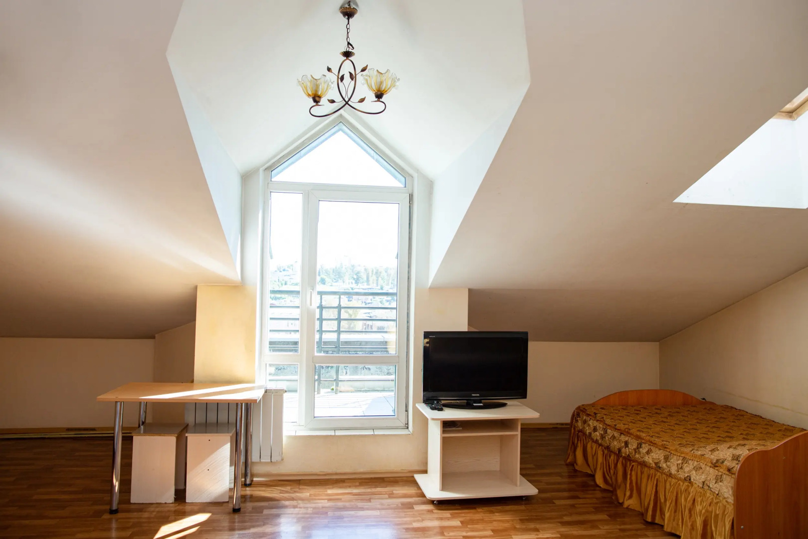 Квартира Интересная Студия с Видом на Парк