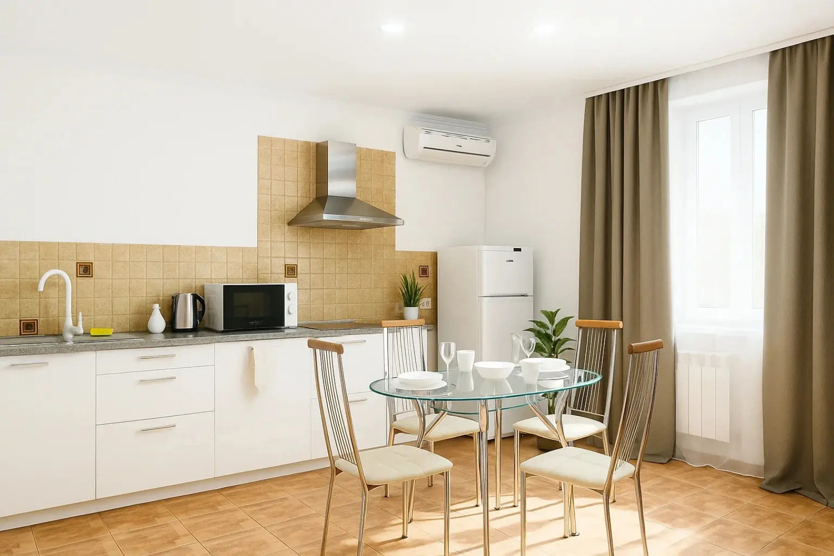 Квартира Уютная возле Аквапарка и Центра Казани от сети Rushouse