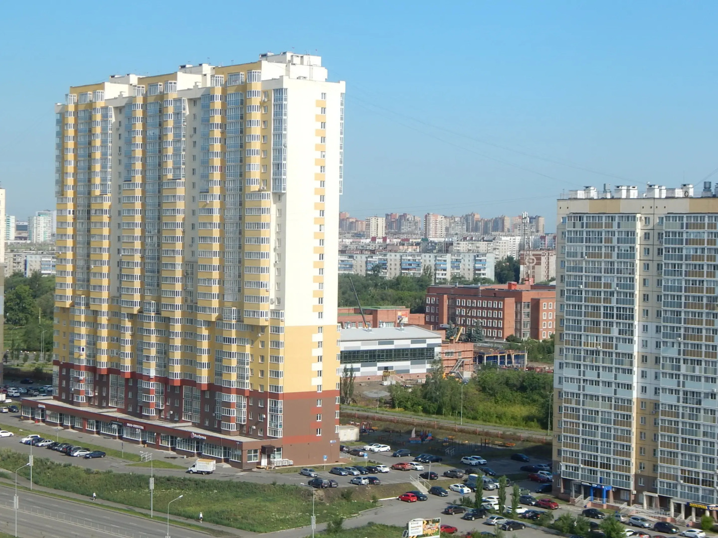 Квартира Академ Новая Студия на 19 этаже