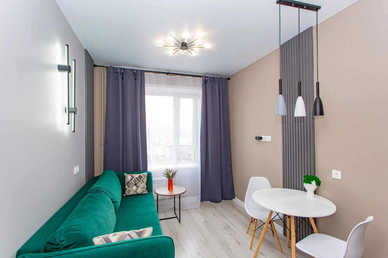 Уютная однокомнатная квартира в центре Новосибирска