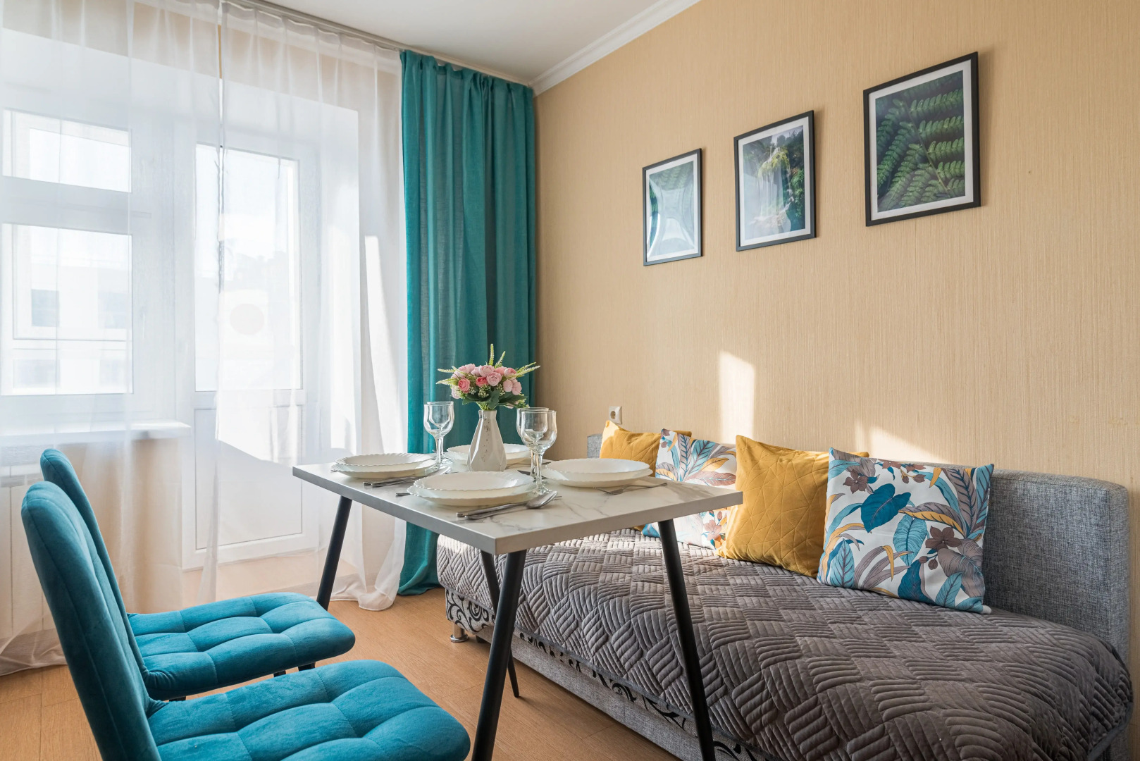 Квартира 1-к в престижном мкр. на М.Горького 10 от RentAp, 5 сп.мест