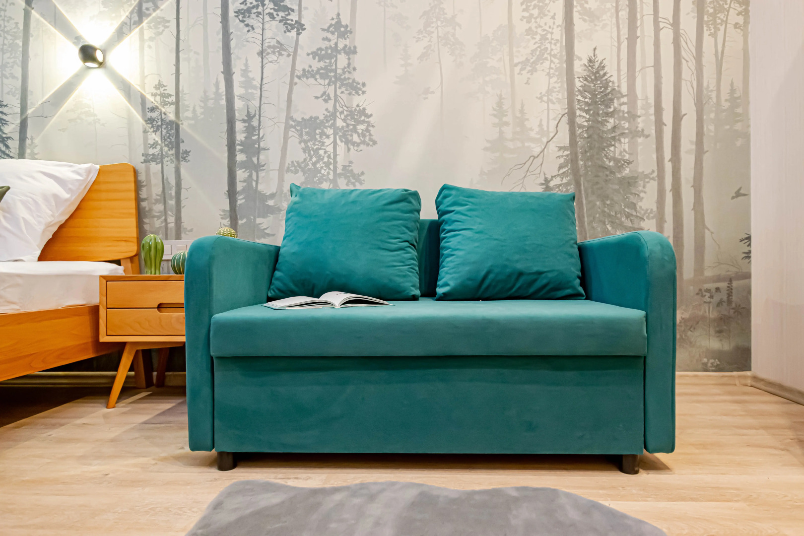 Квартира Cosmos Apart Двухкомнатная Уютная Квартира с Балконом