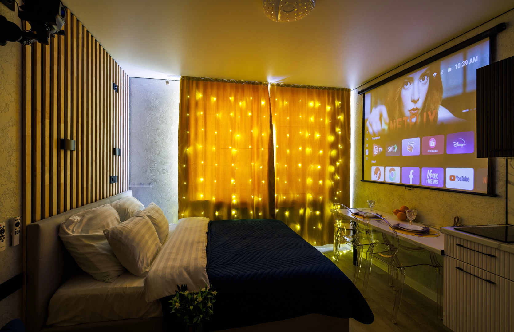 Апартаменты Meduza apart уютные кино-студии с проекторами №2