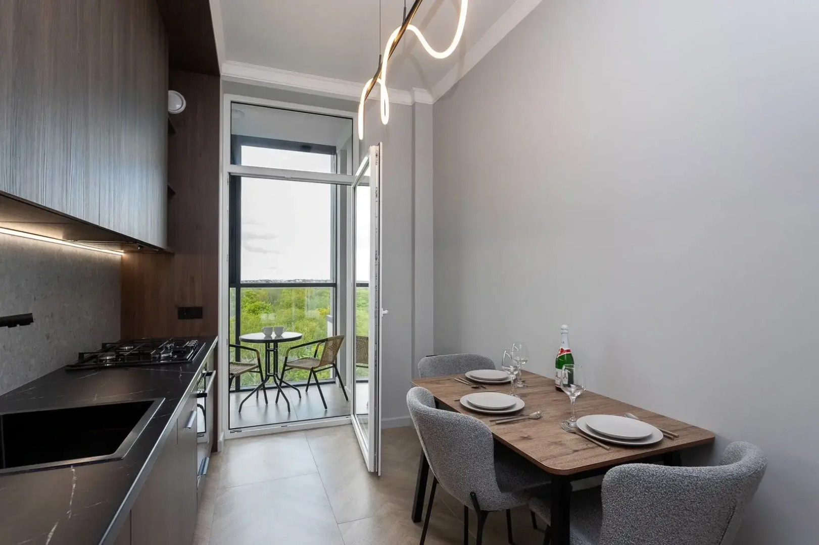 Квартира Уютная в центре с видом на парк