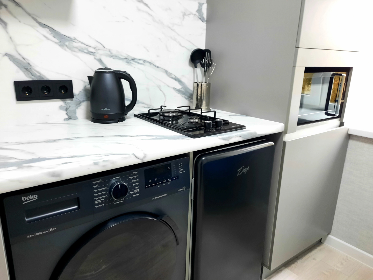 Квартира 1-ком. Бесконтактное заселение Мкр. КПТ Odeyalkin