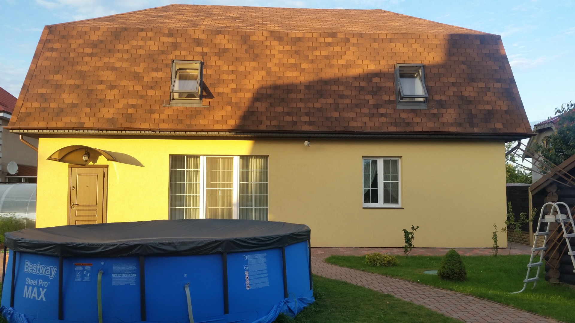 Частный дом уютный