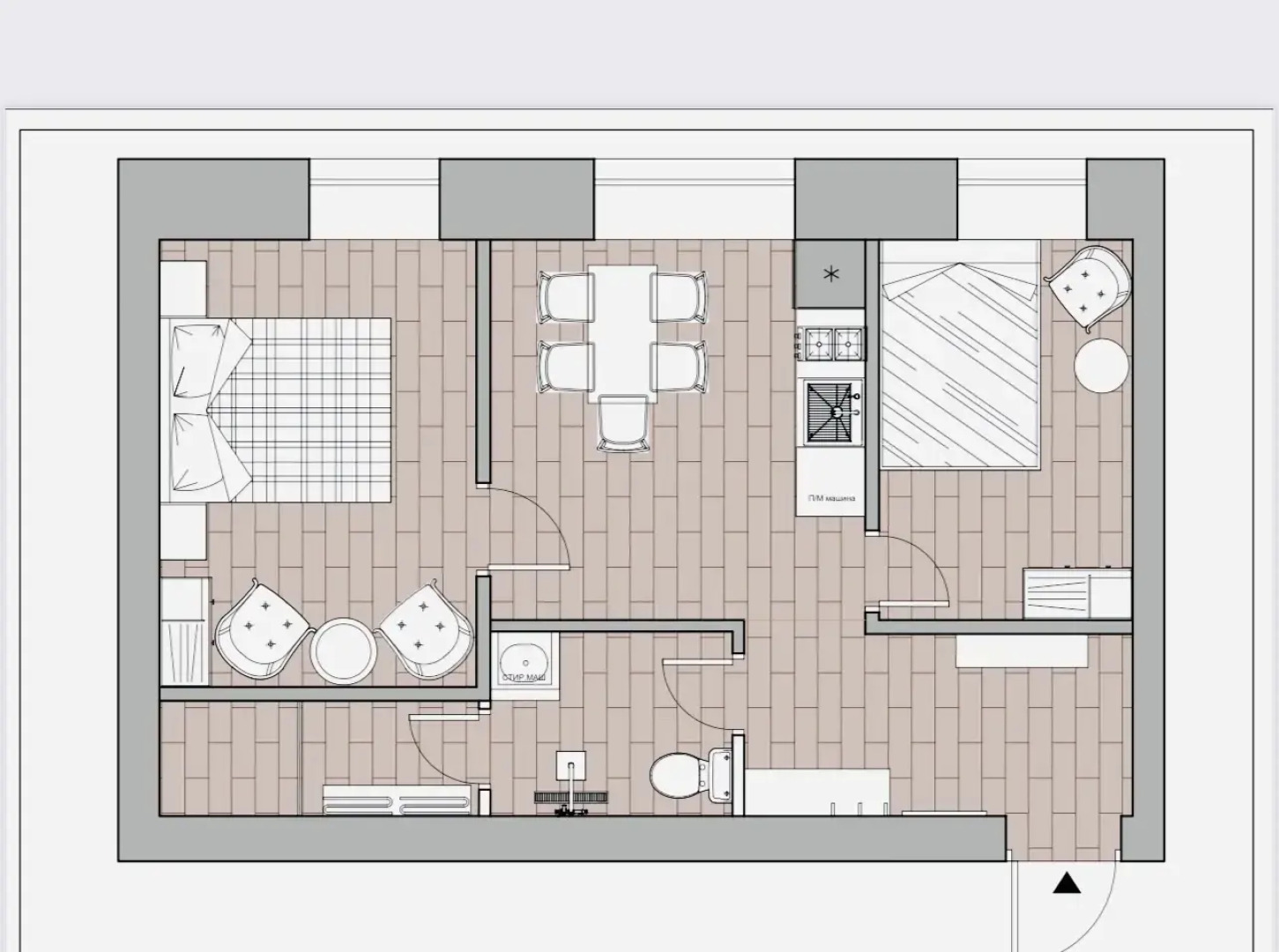 Квартира Пастораль в центре Старой Руссы
