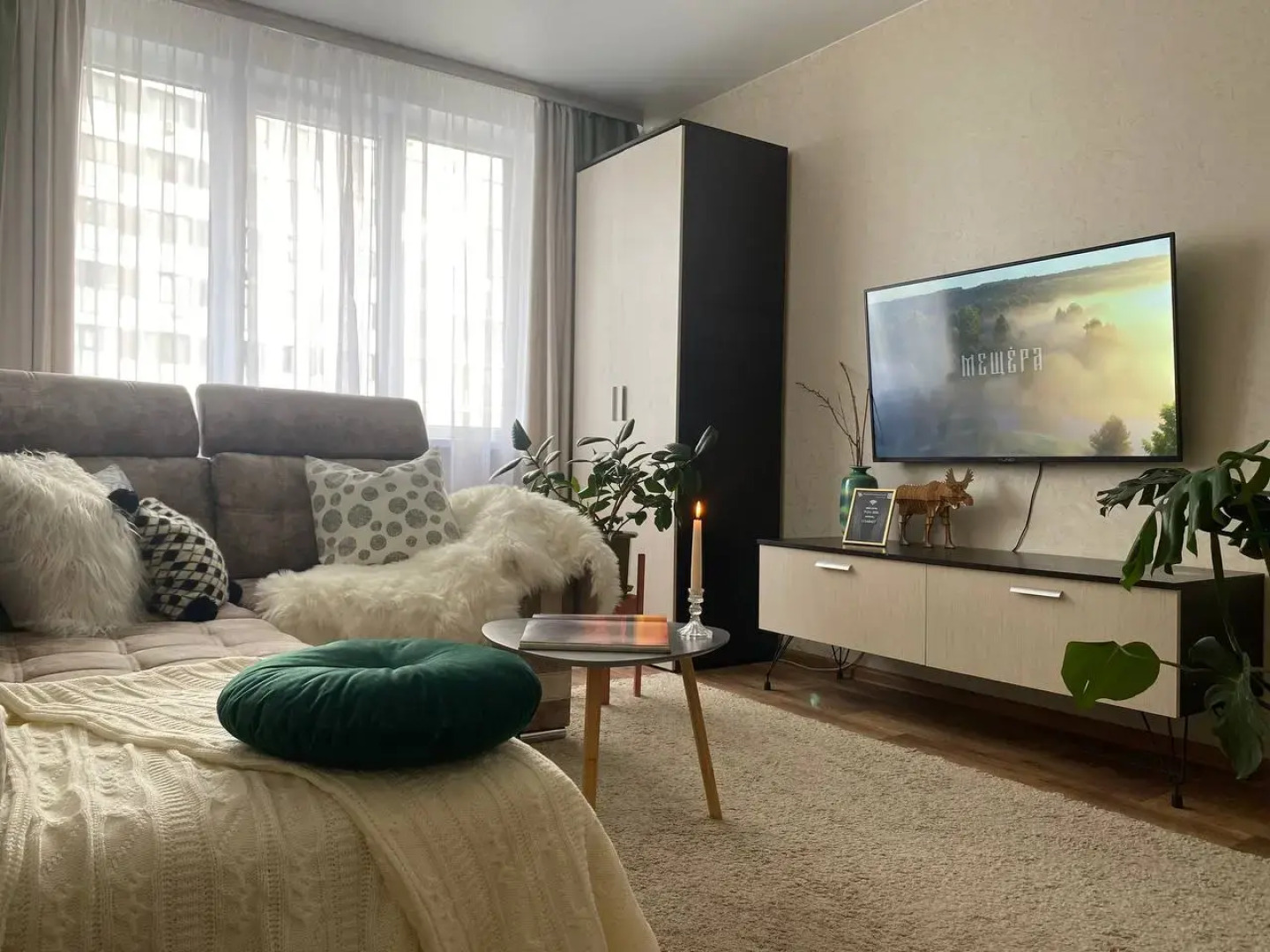 Квартира Стильная Kravc Group в ЖК Паруса