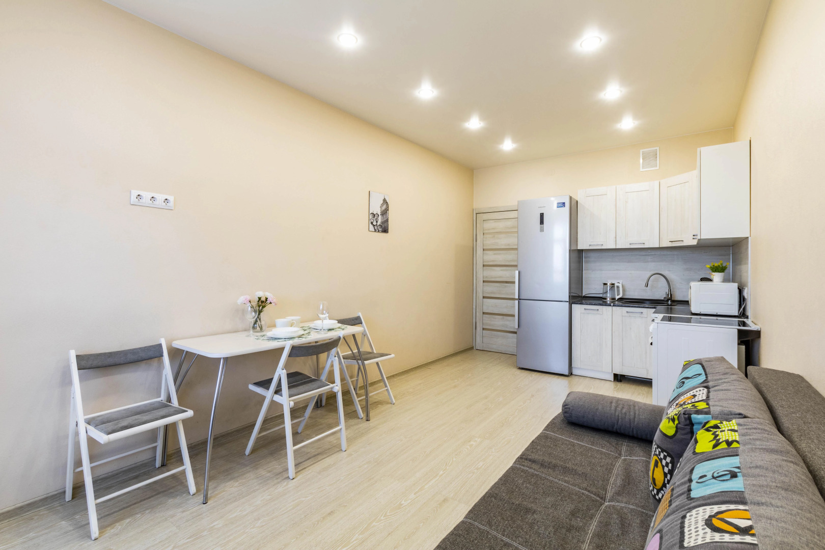 Квартира Евродвушка BeGuest Возле м. Ботаническая Для 4х Гостей