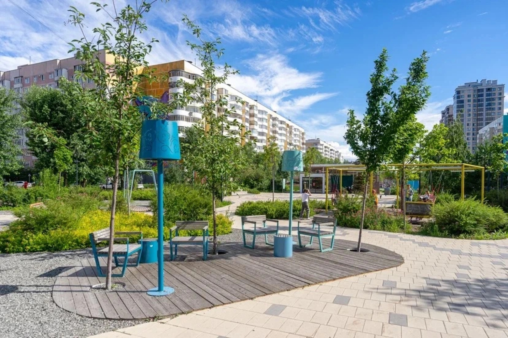 Апартаменты Blue студия сети VIZIT