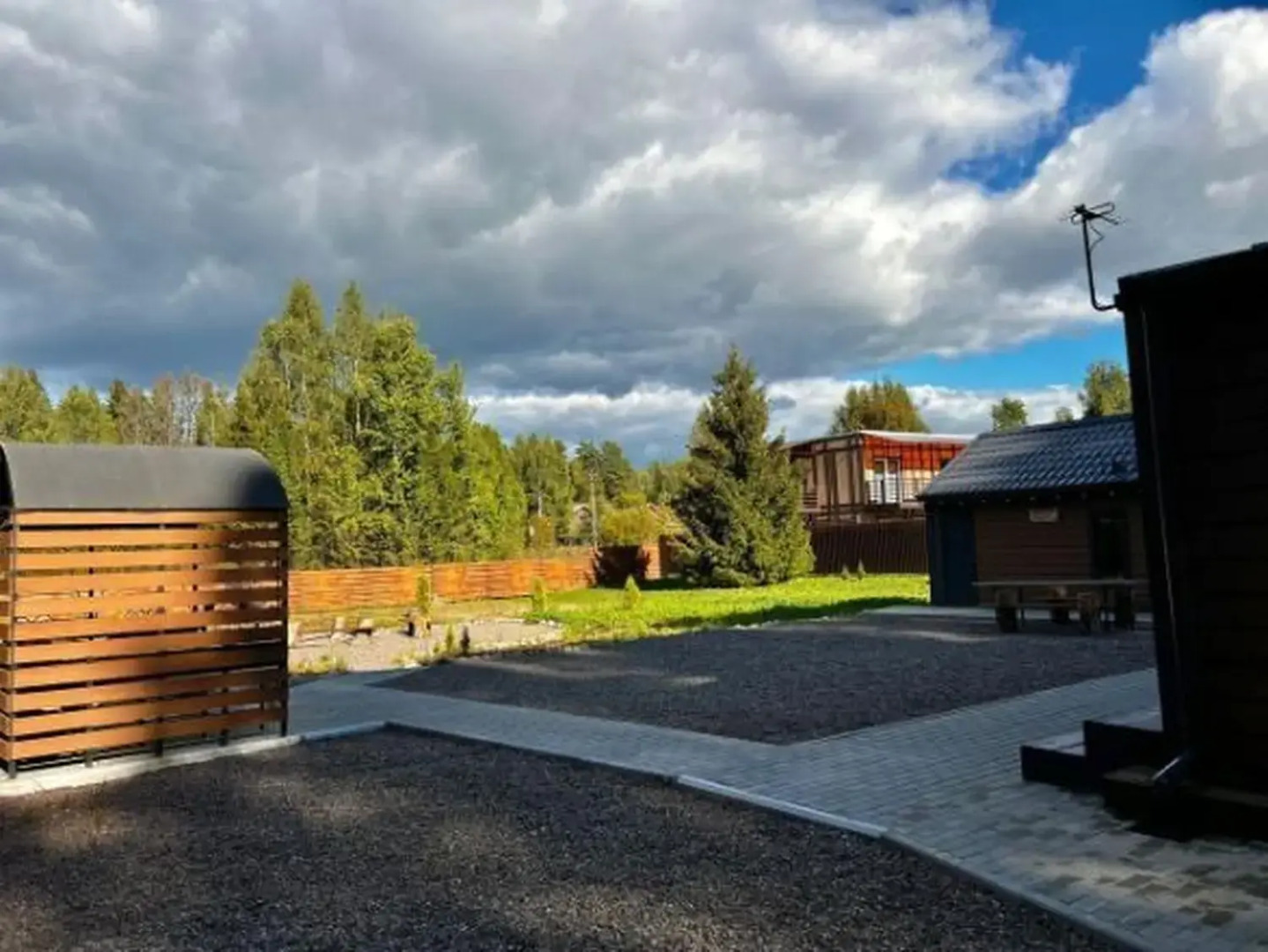 Частный дом MADERO BARN HOUSE с баней