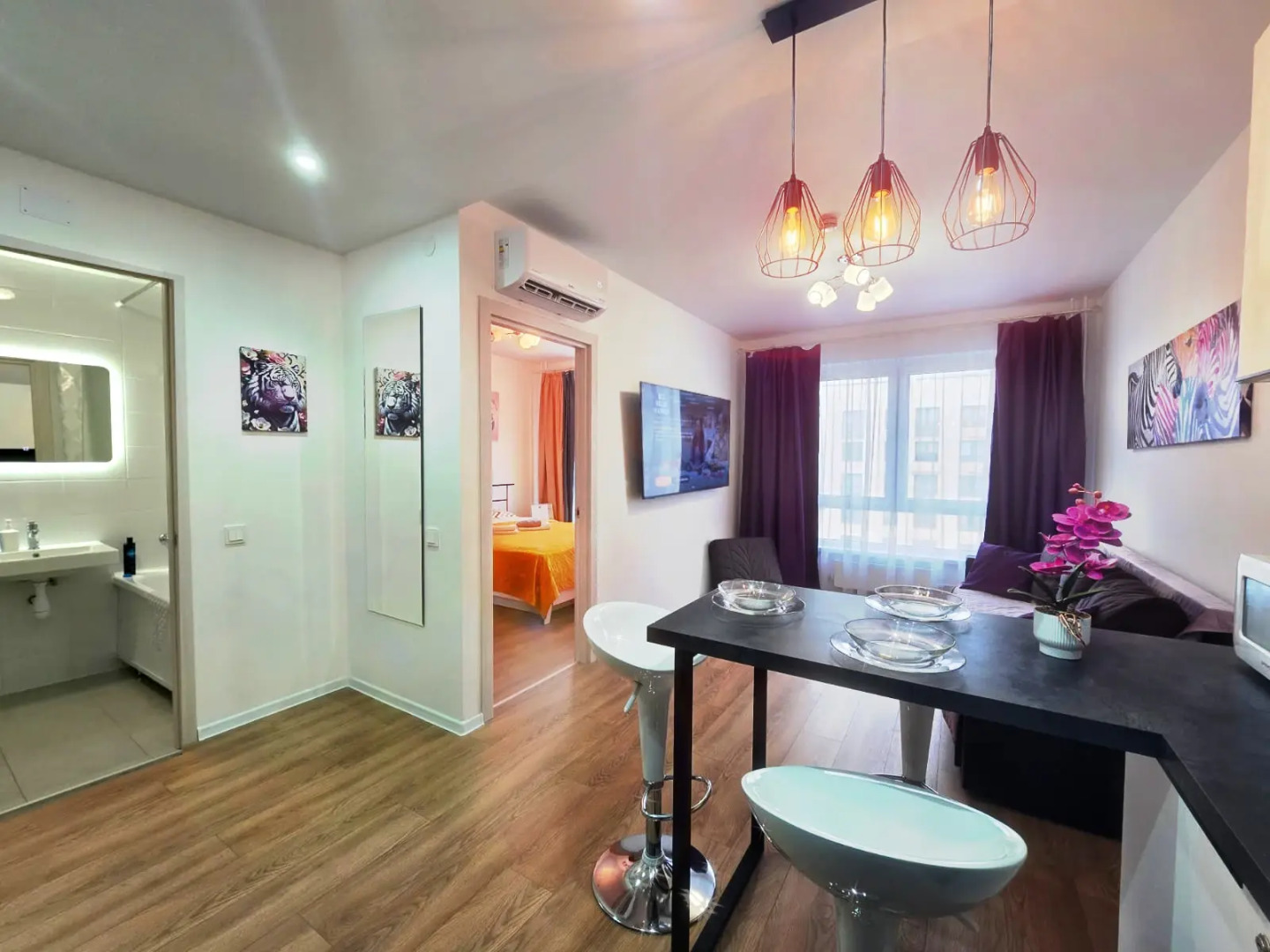 Апартаменты Евродвушка DeluxeApart Ильинские Луга