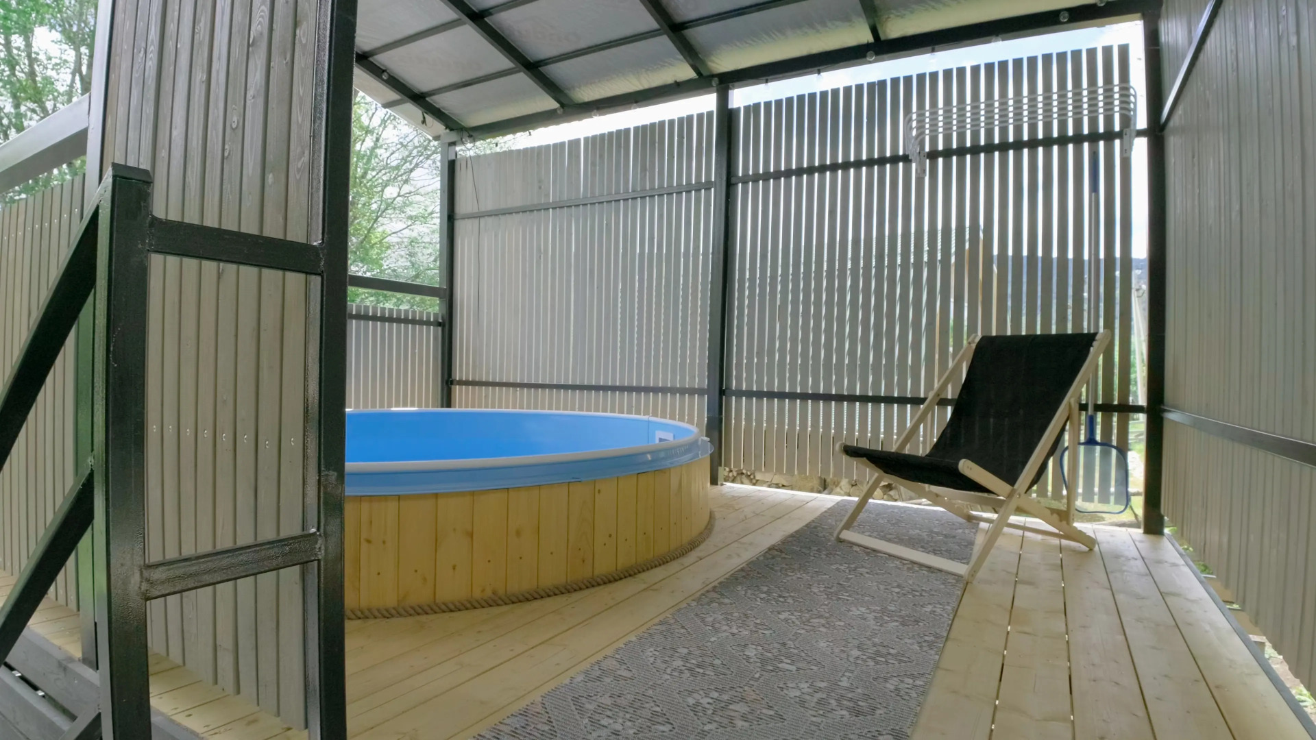 Частный дом Зима Лето