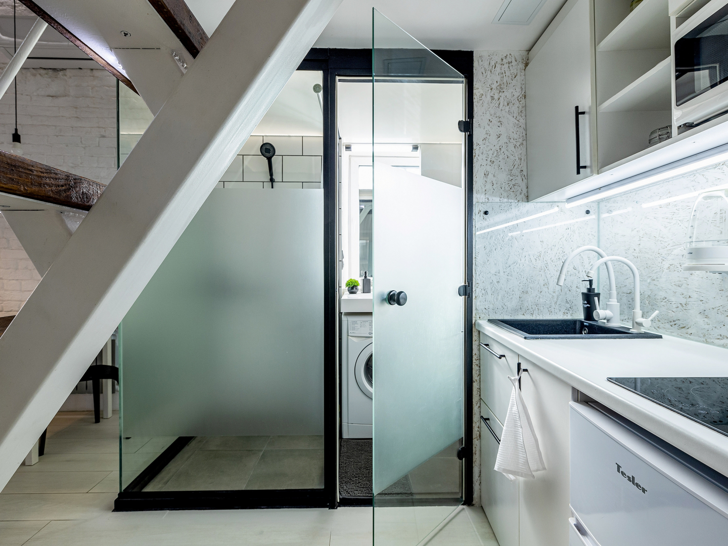 Апартаменты Лофт 2 Двухуровневые на Грузинской Улице 41А