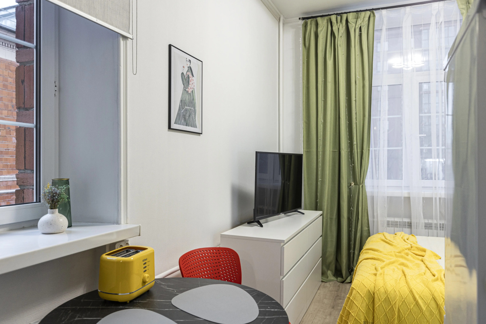 Апартаменты Зеленое пальто