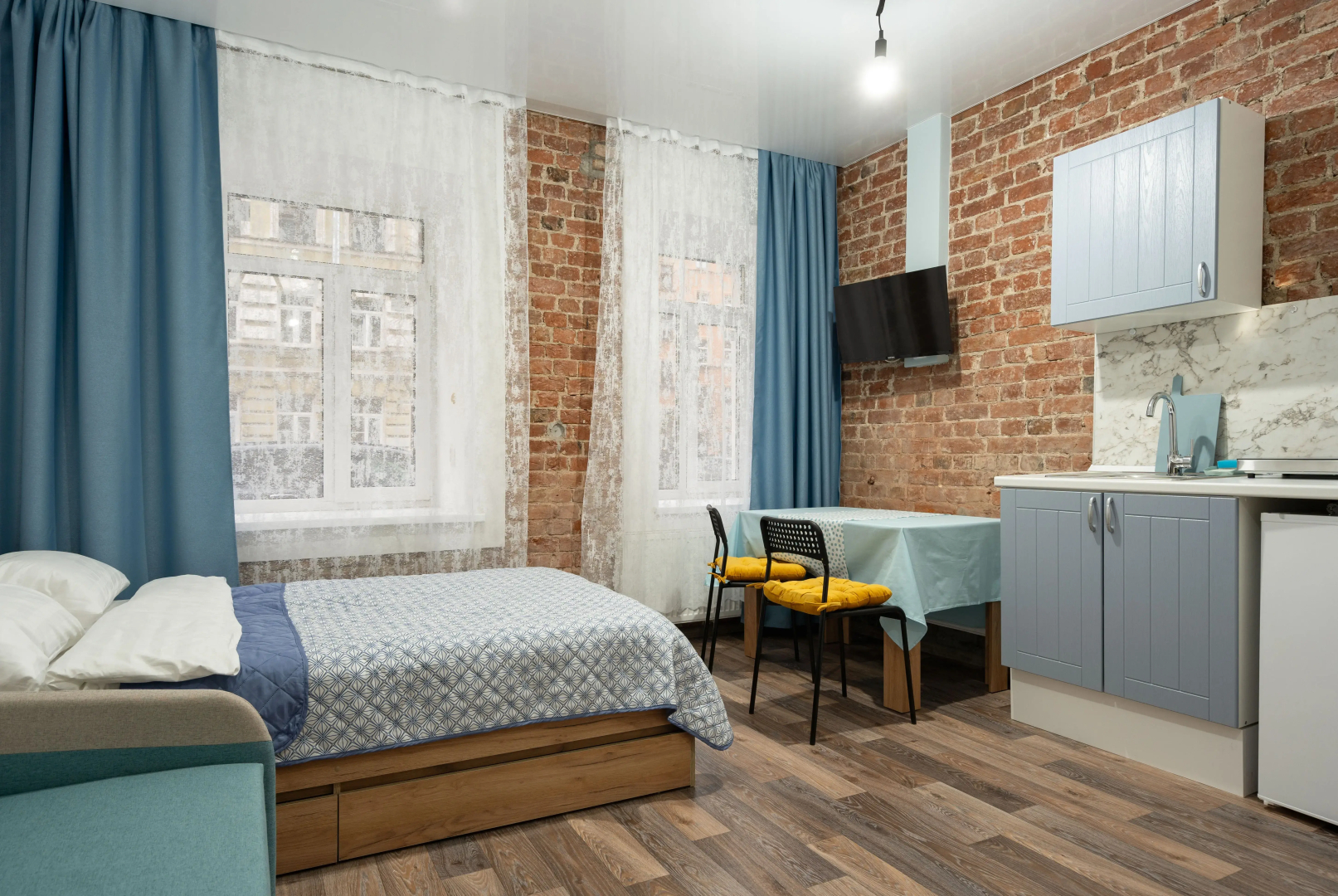 Апартаменты Студия у Метро Балтийская