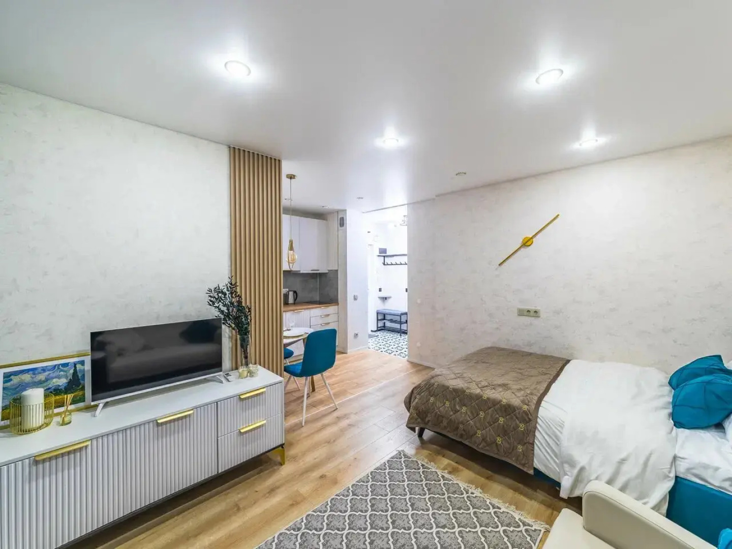 Апартаменты Дизайнерские «Арт Волна» в новом доме рядом с метро и Ладожским вокзалом