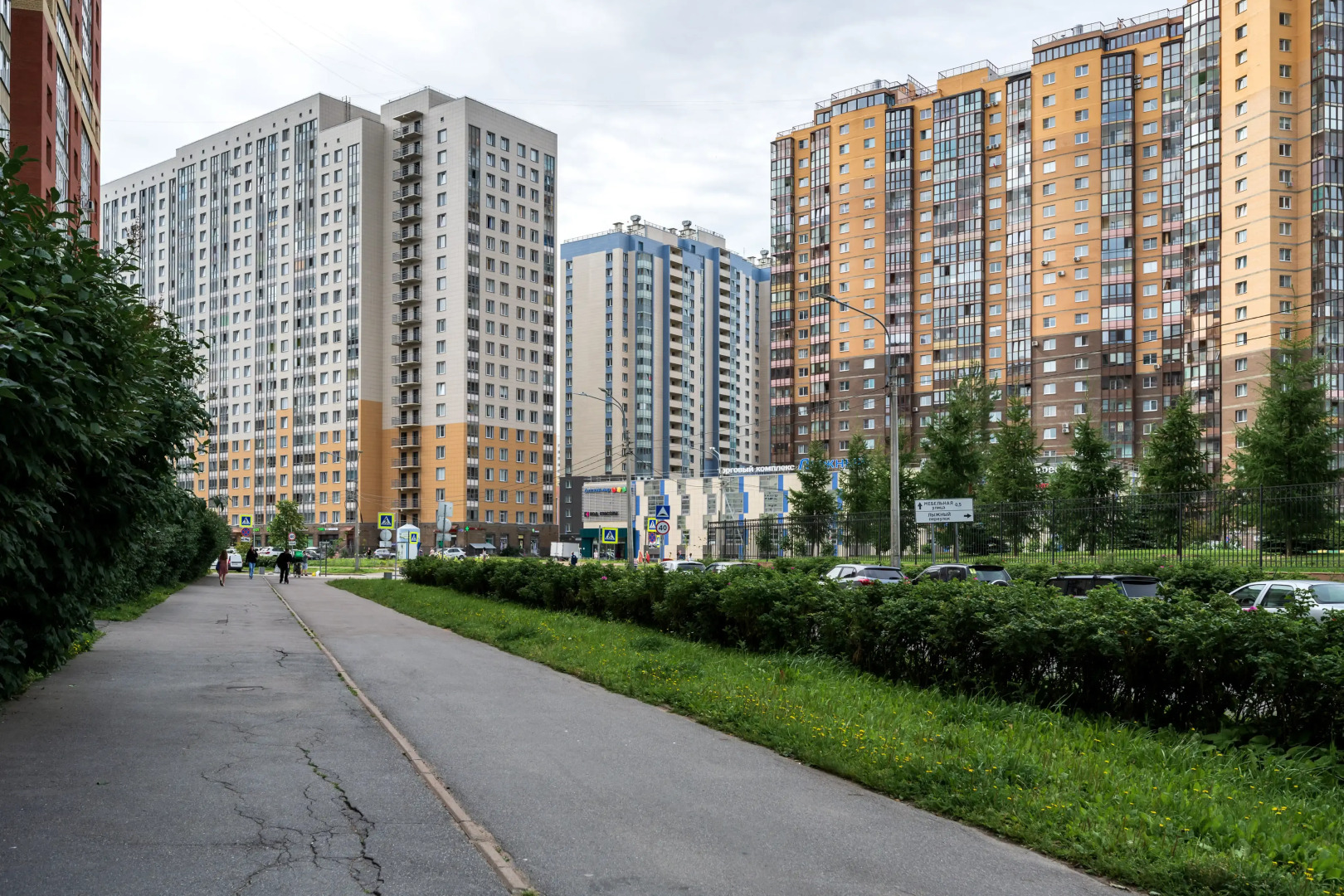 Апартаменты в Лыжном переулке рядом с Васильевским островом