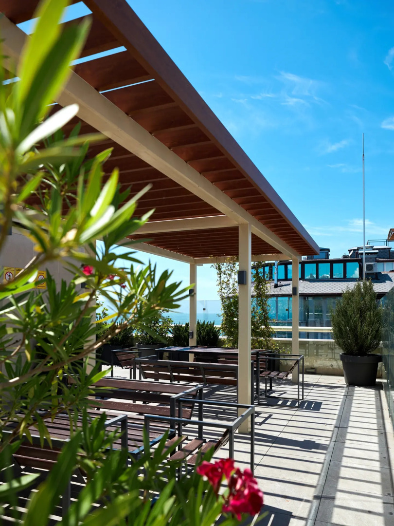 Апартаменты Сочи-Центр Студия с Бассейном на крыше. ЖК Метрополь