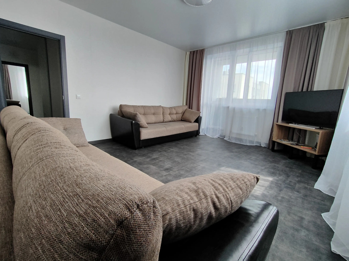 Апартаменты Стильная 2-комн Квартира Рядом с  Аквапарком