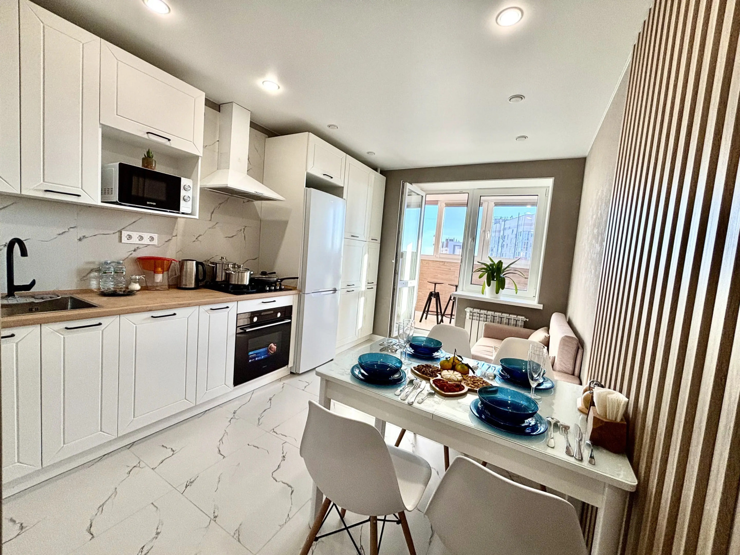 Апартаменты с дизайнерским ремонтом  возле Калужских Терм и рядом с Музеем Космонавтики