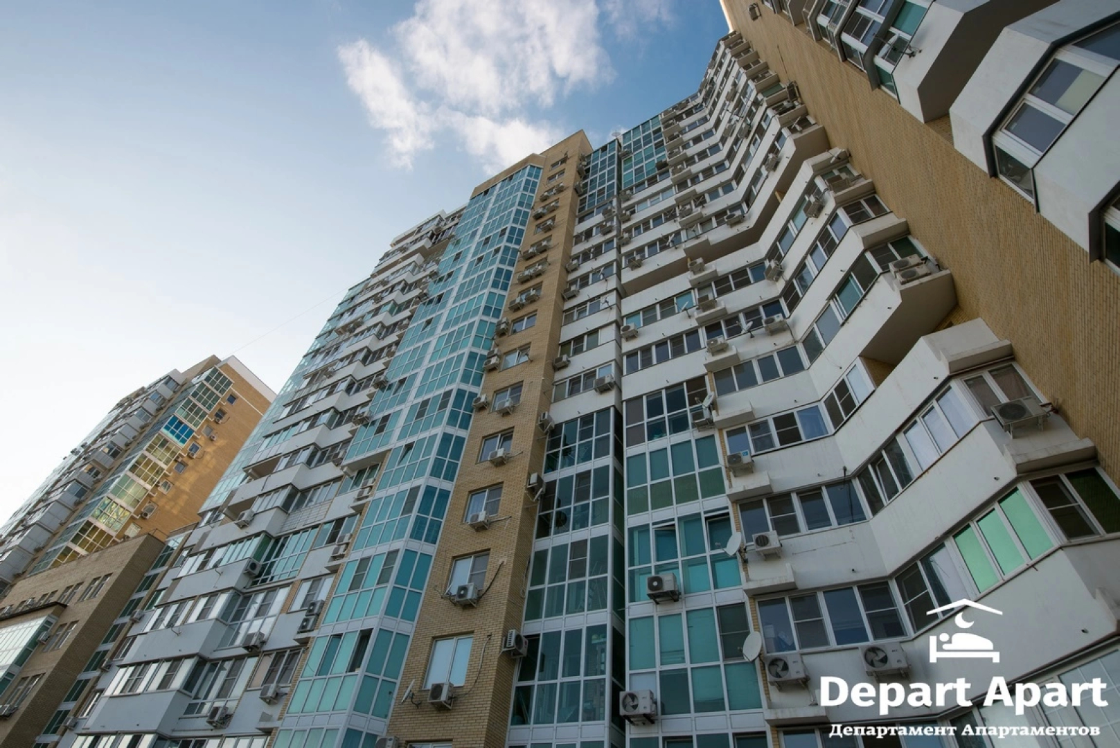 Апартаменты  с Панорамной Террасой в Центре Вокзал, Парковка by Depart Apart