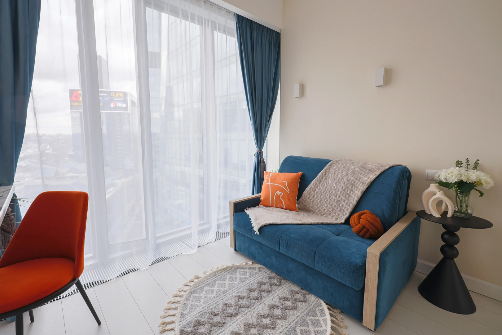 Апартаменты Full House на 19 этаже ОКО Towers Москва Сити