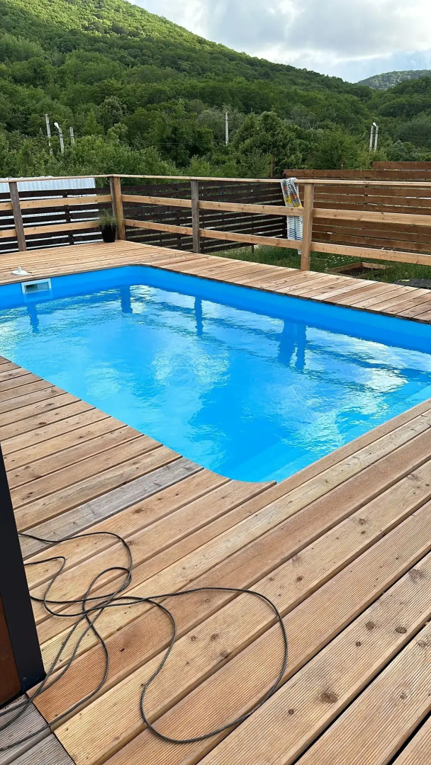 Частный дом с Теплым Бассейном и Банькой