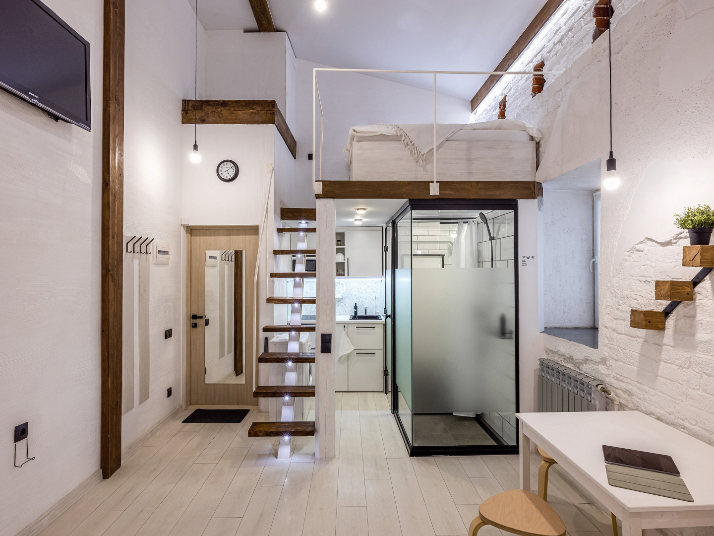 Апартаменты Лофт 3 Двухуровневые на Грузинской Улице 41А