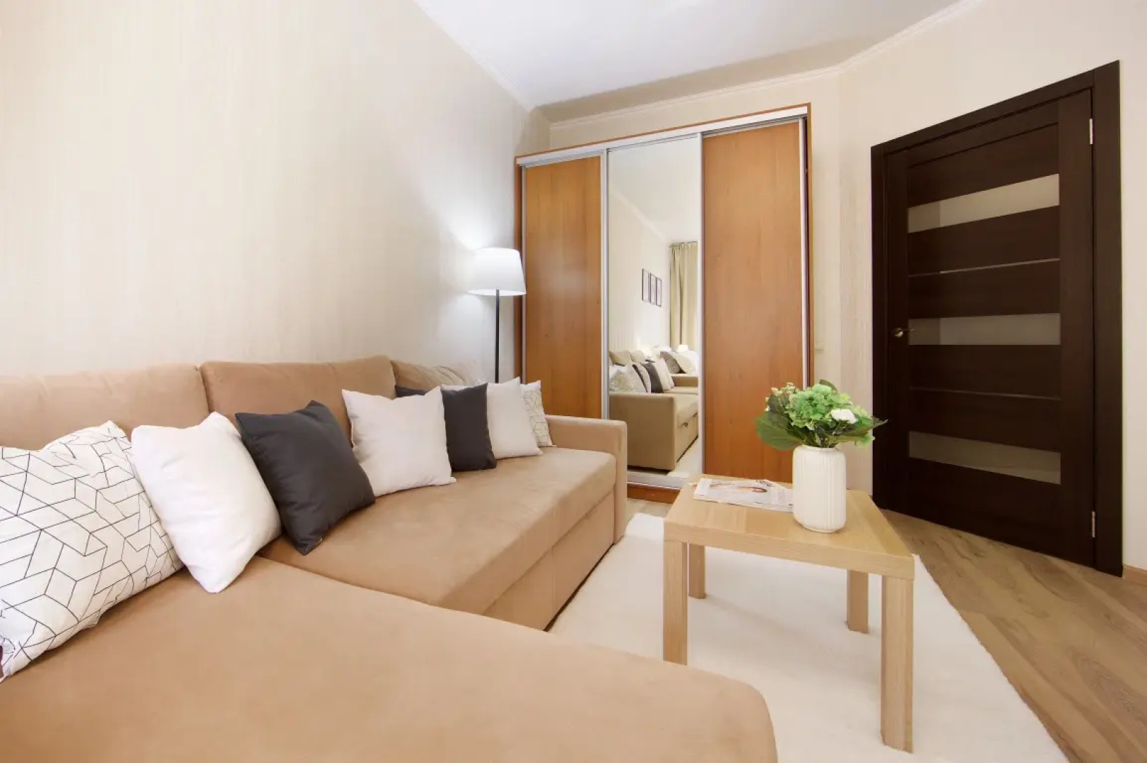 Апартаменты DoMino — Стильная Однокомнатная с Приятной Атмосферой