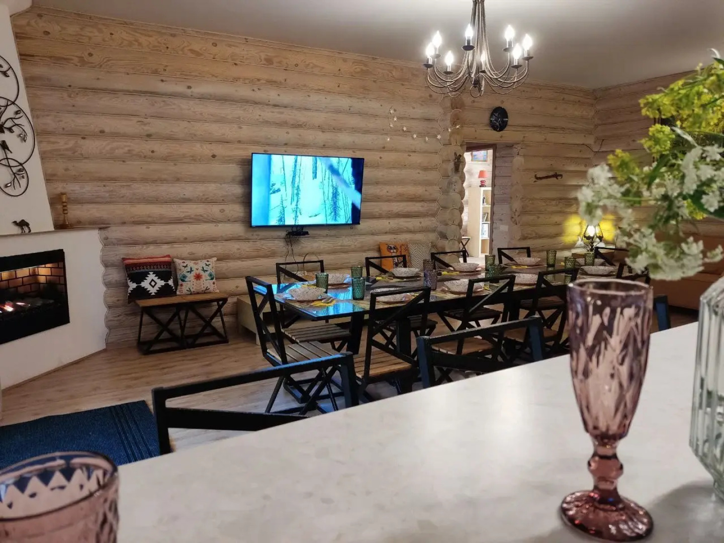 Шале Бревенчатый дом АБЗАКОВО