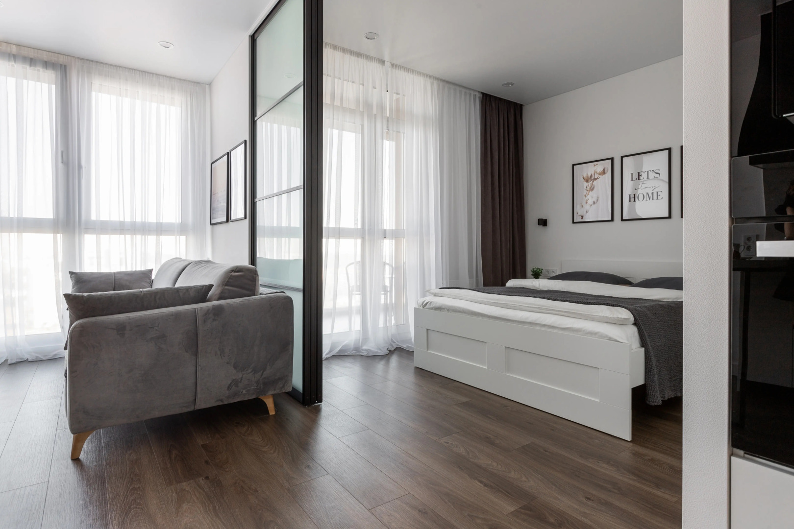 Современные Апартаменты с Видом на Национальную Библиотеку