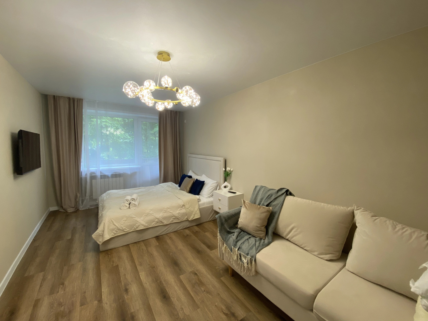 Квартира с Потрясающим Видом из Окна в Самом Центре