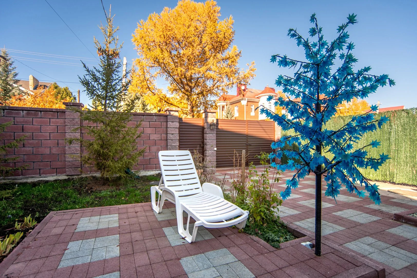 Бунгало с мангалом и верандой на Банном