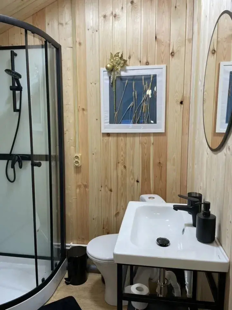 Частный дом С бaней и сибирcким банным чаном