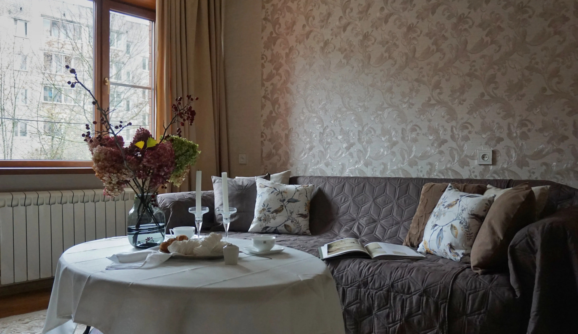 Квартира Просторная евротрешка для большой семьи