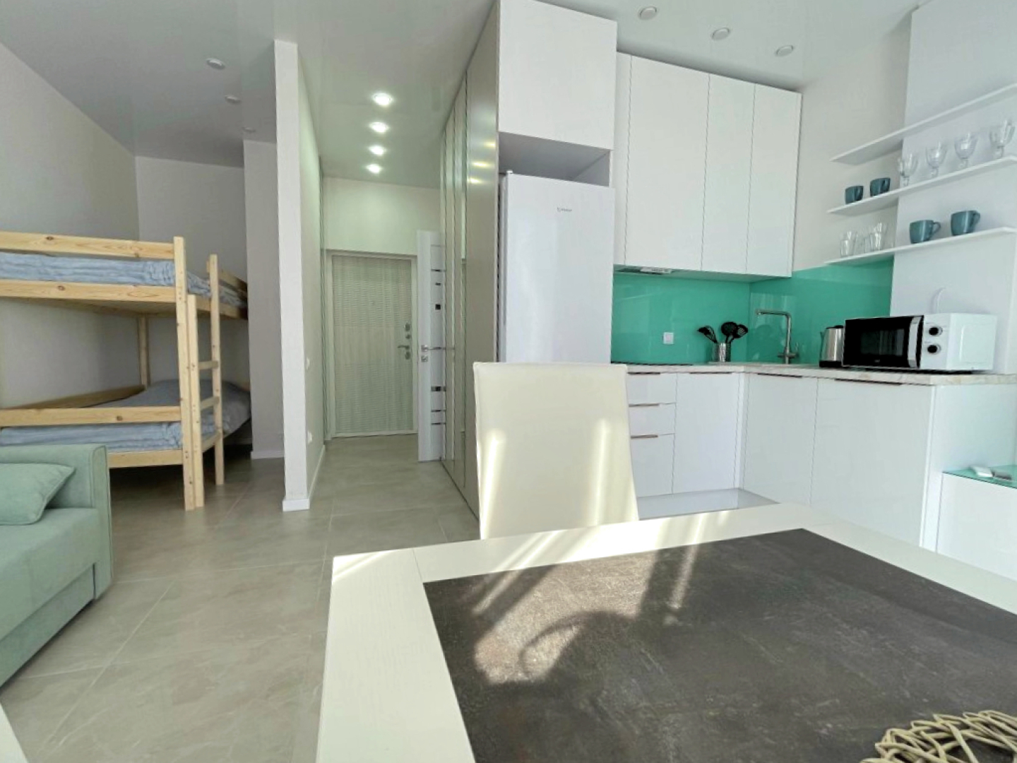 Апартаменты Casablanka Hit с балконом с видом на море