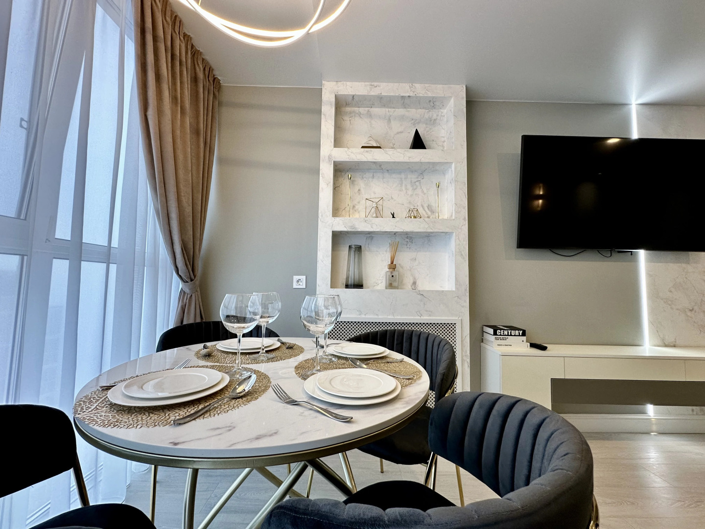 Квартира с панорамным видом на море