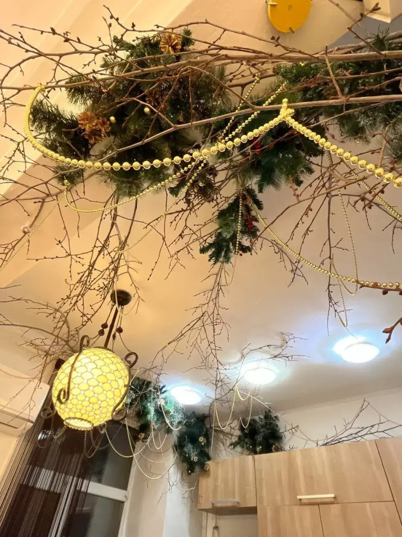 Квартира Студия с авторским декором Сказочный лес в красивом доме