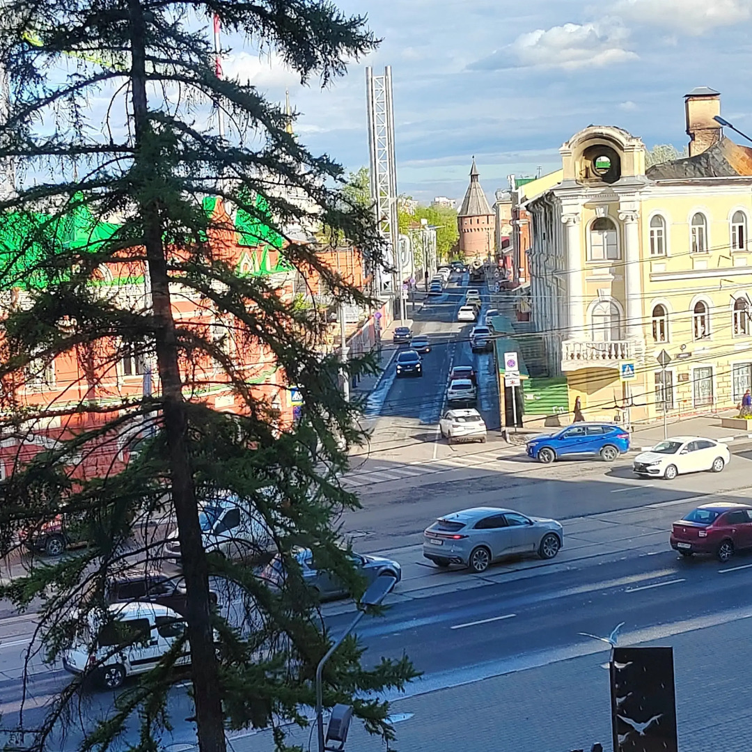 Апартаменты с видом на Кремль в историческом центре Тулы