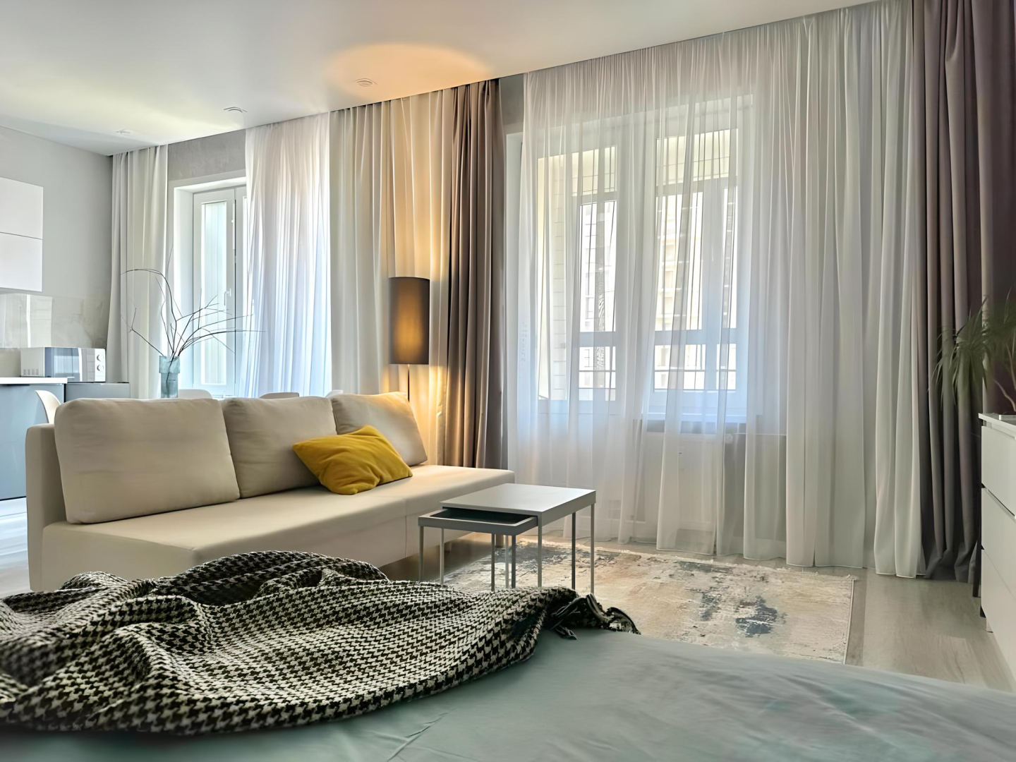 Апартаменты Happy Sun Студия Рядом с Мед и Спорт Объектами Казани