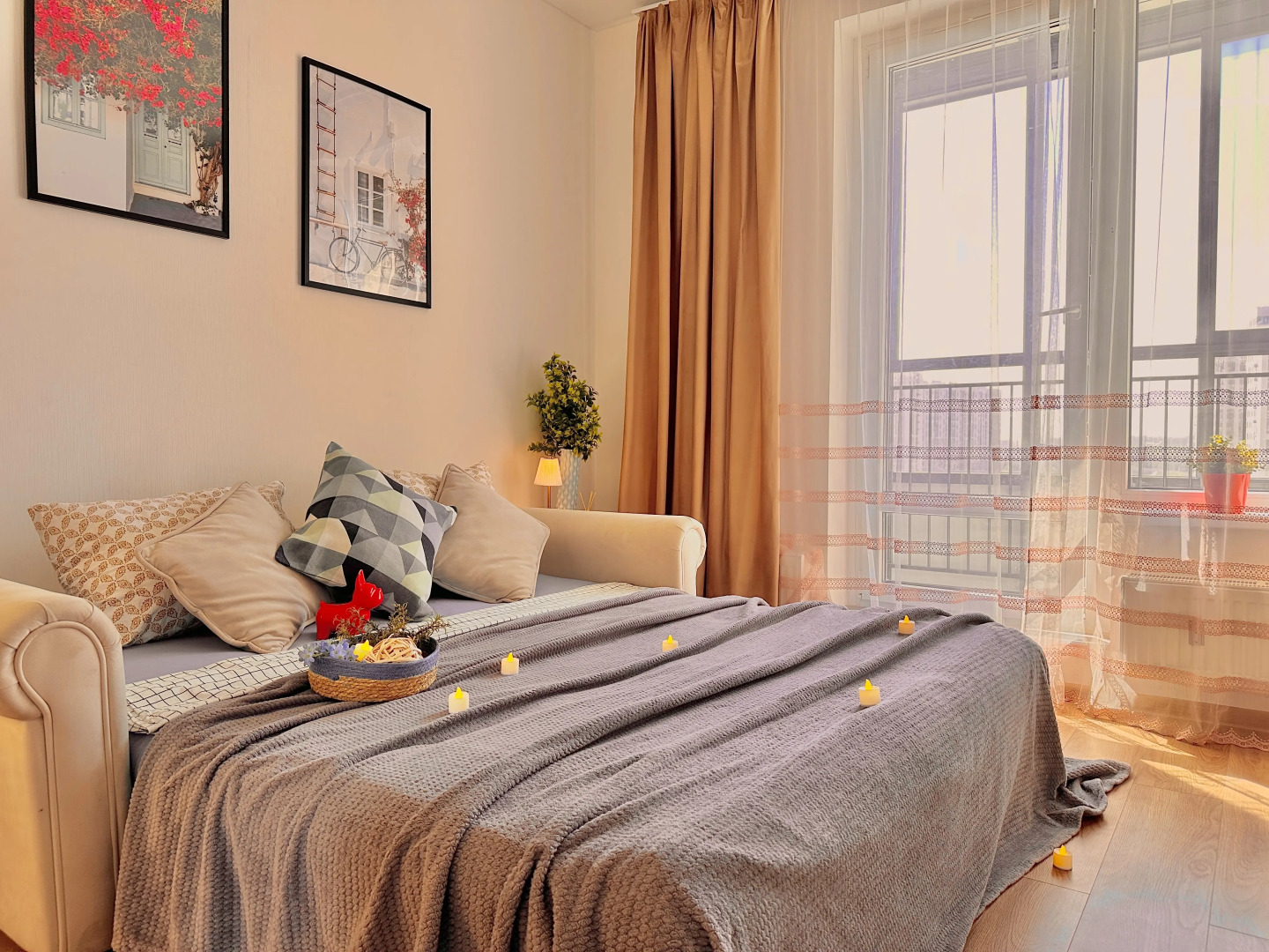 Квартира Просторная 1-комнатная рядом с Ботаническим садом