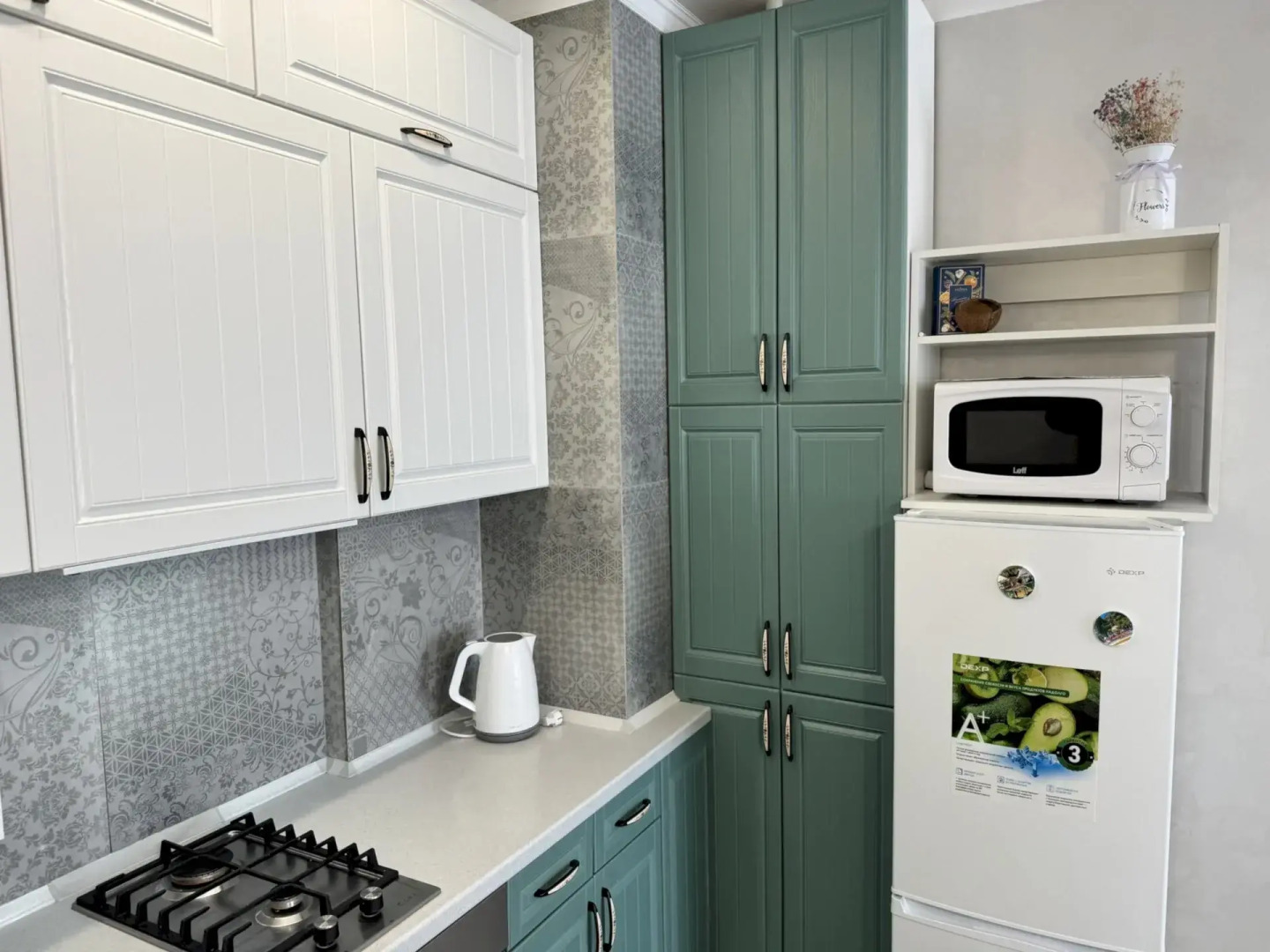 Квартира 488 1-к с видом на море и горы с балконом